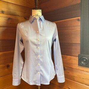 Banana Republic Women's Long Sleeve Button Up Shirt - Size 4